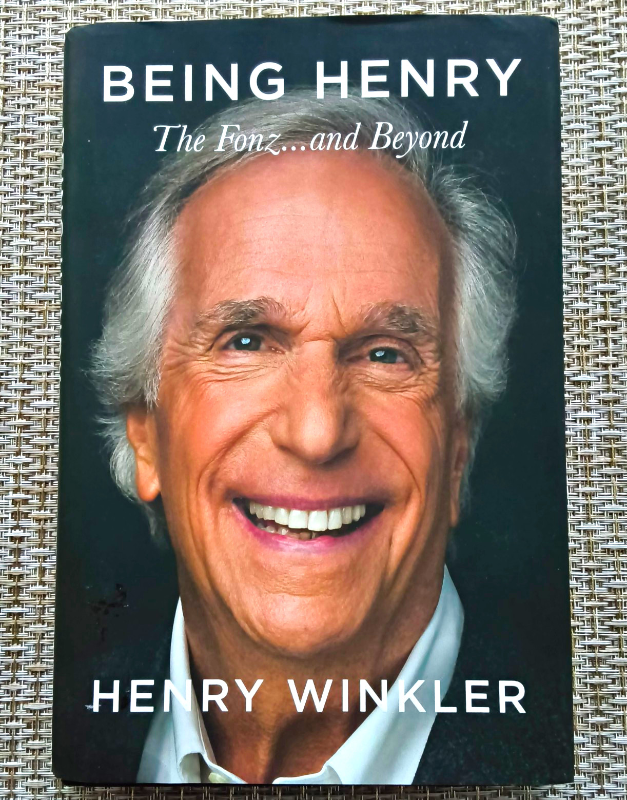 Henry Winkler Signed Hardcover Book Being Henry: The Fonz… and Beyond