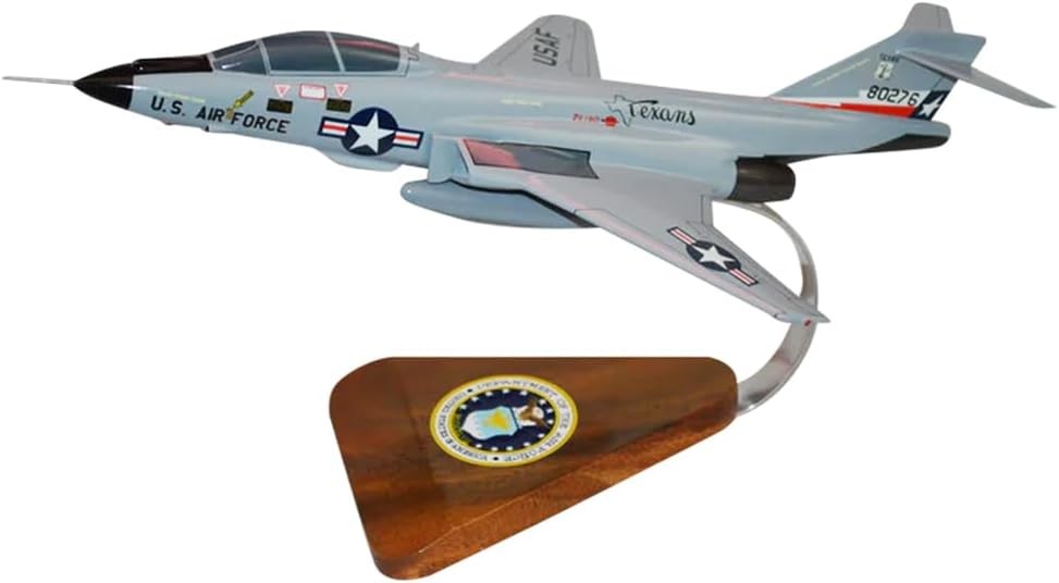 USAF McDonnell F-101 Voodoo Texas ANG 80276 Desk Display 1/48 Model SC Airplane