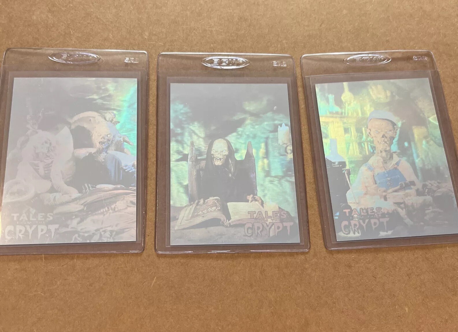 Tales From The Crypt Trading Card Hologram Set H-1 H-2 H-3 HTF SET Tales From The Crypt Trading Card Hologram Set H-1 H-2 H-3 HTF SET
