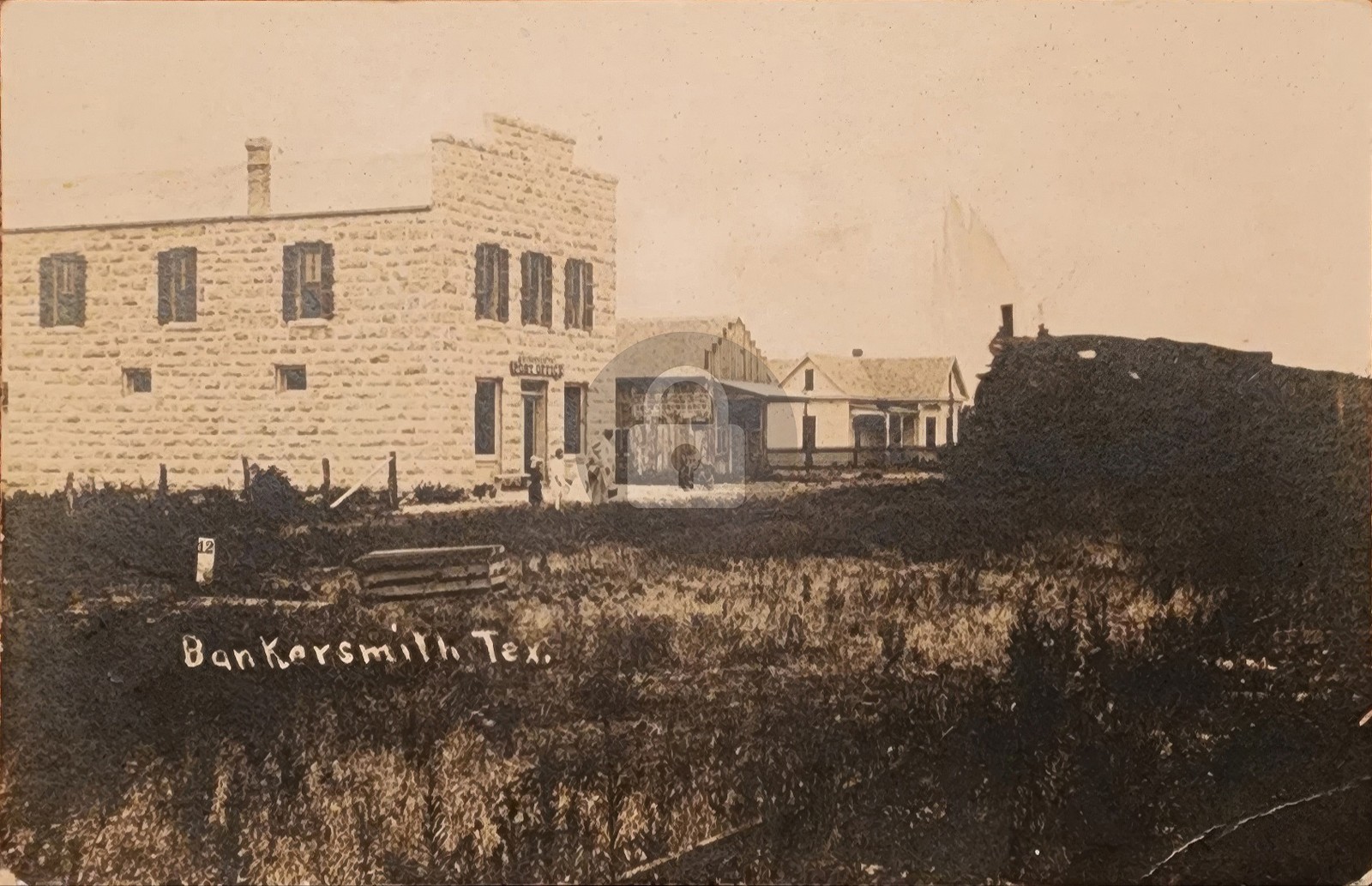1900s Bankersmith TX Texas Ghost Town nr Comfort Kendall Co 1 RPPC Postcard COPY 1900s Bankersmith TX Texas Ghost Town nr Comfort Kendall Co 1 RPPC Postcard COPY