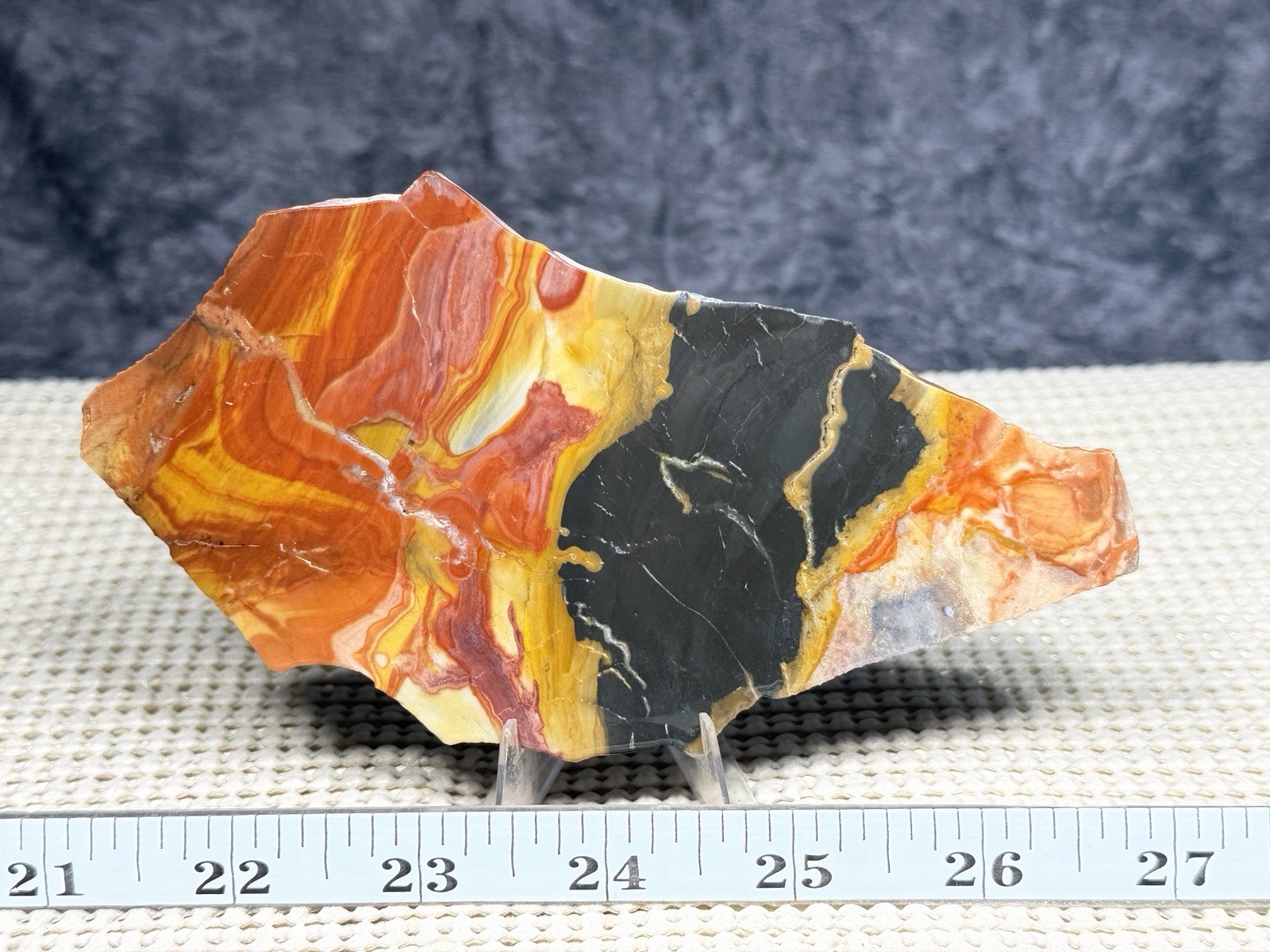 Beautiful Windy Mountain Jasper/Rhyolite Slab, Lot#859