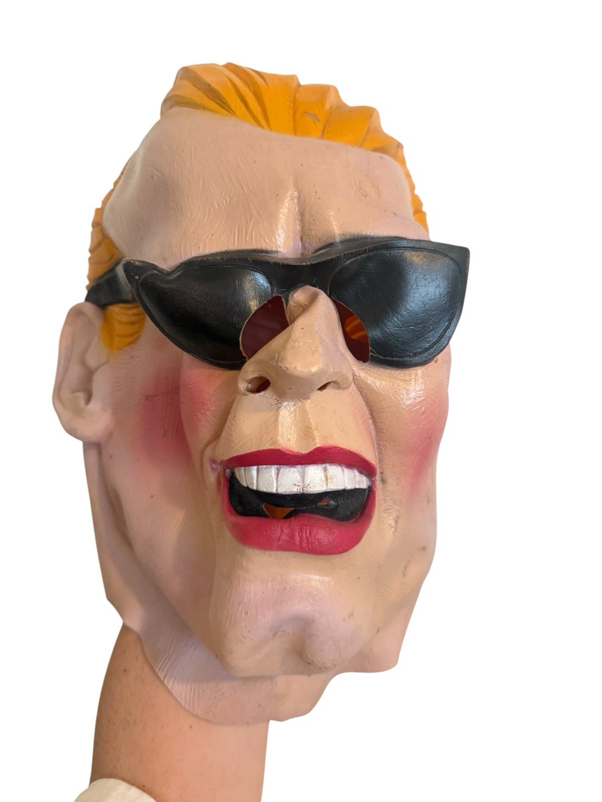 Vintage Max Headroom Mask 1980 RARE Rubber Halloween Costume