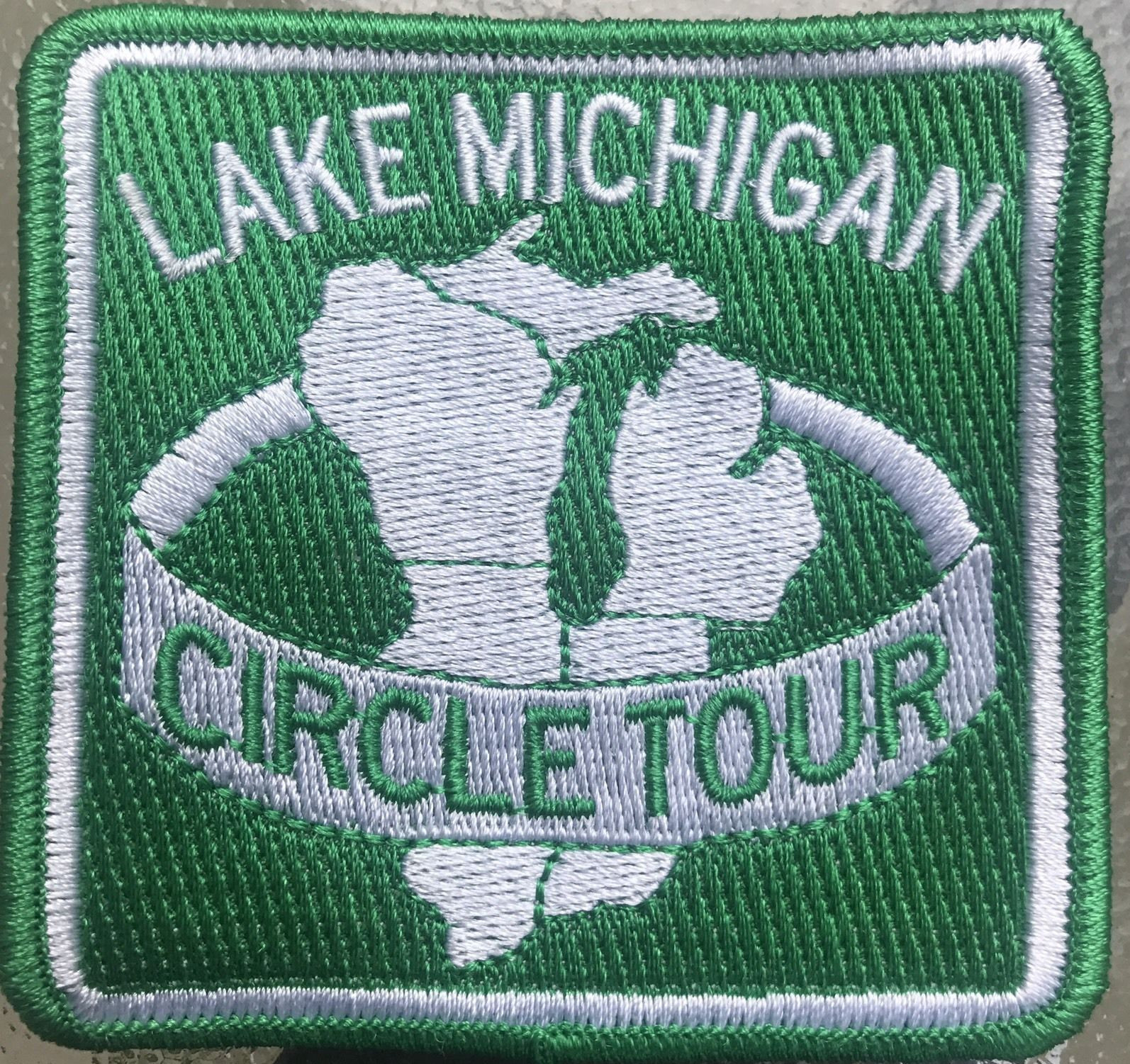 LAKE MICHIGAN CIRCLE TOUR PATCH 3\