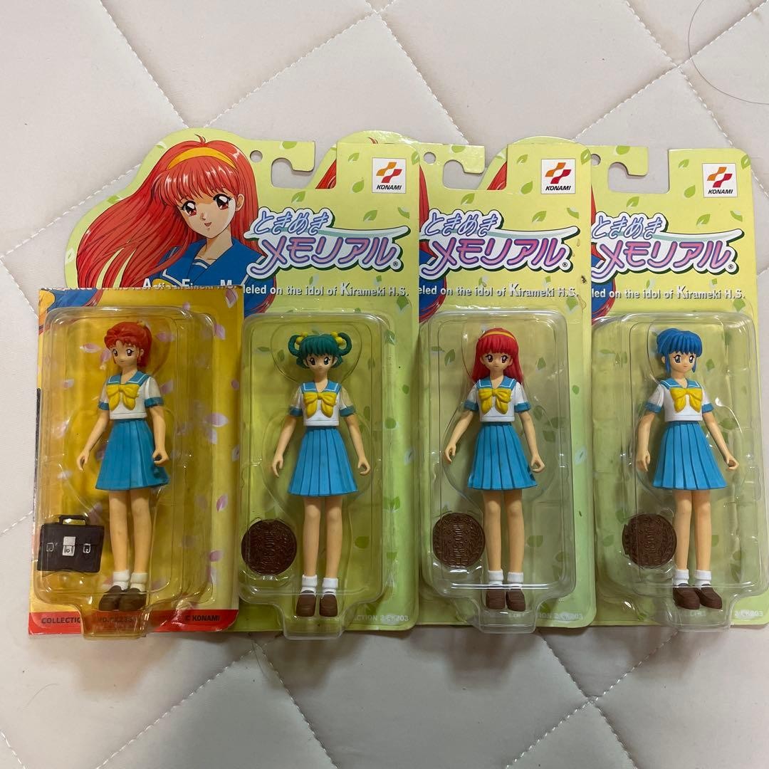 Tokimeki Memorial Shiori Nijino Katagiri Figure Lot Collectible 15+
