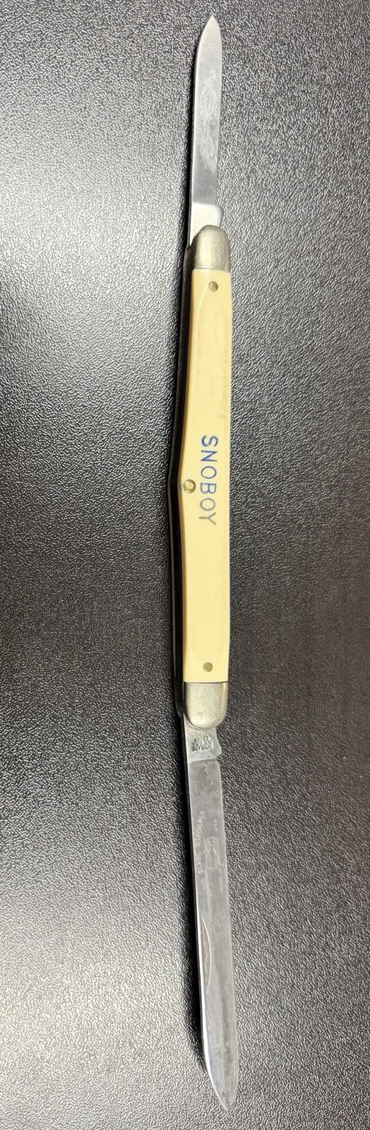Vintage Schrade Walden SS700 SNOBOY 2 Blade Fruit Knife USA