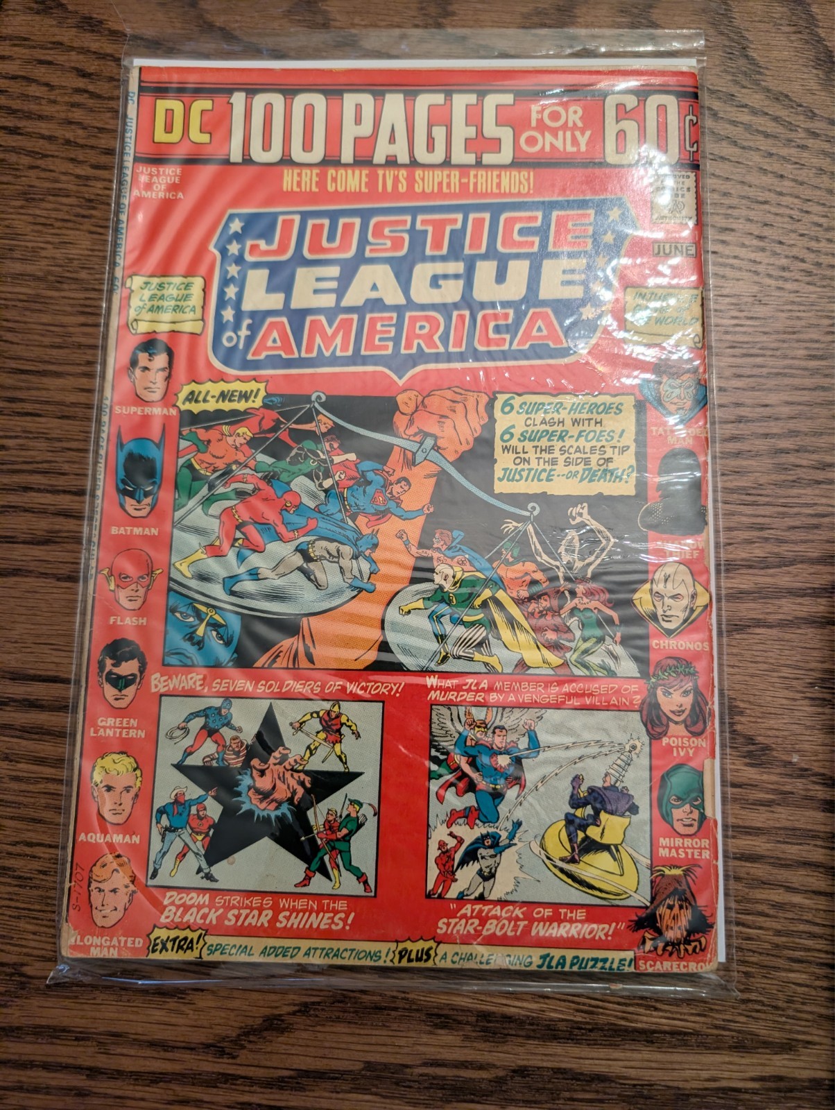 Justice League of America #111, grade 8- DC Comics, 1974