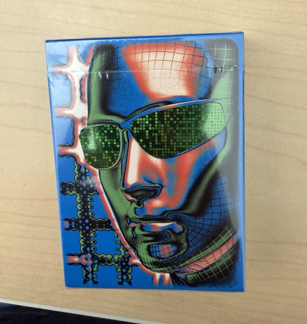 Fontaine Grid Green Sealed Playing Cards Deck Limited Edition 1 of 400 Art