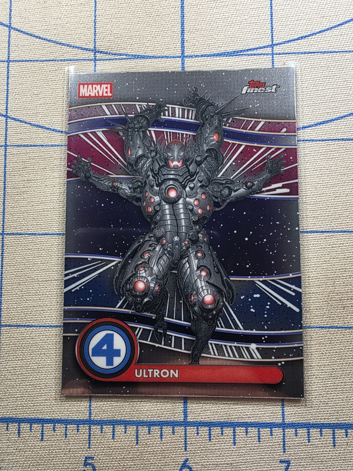 2026 Topps Finest Marvel Fantastic Four - Ultron #082 - Uncommon 2026 Topps Finest Marvel Fantastic Four - Ultron #082 - Uncommon