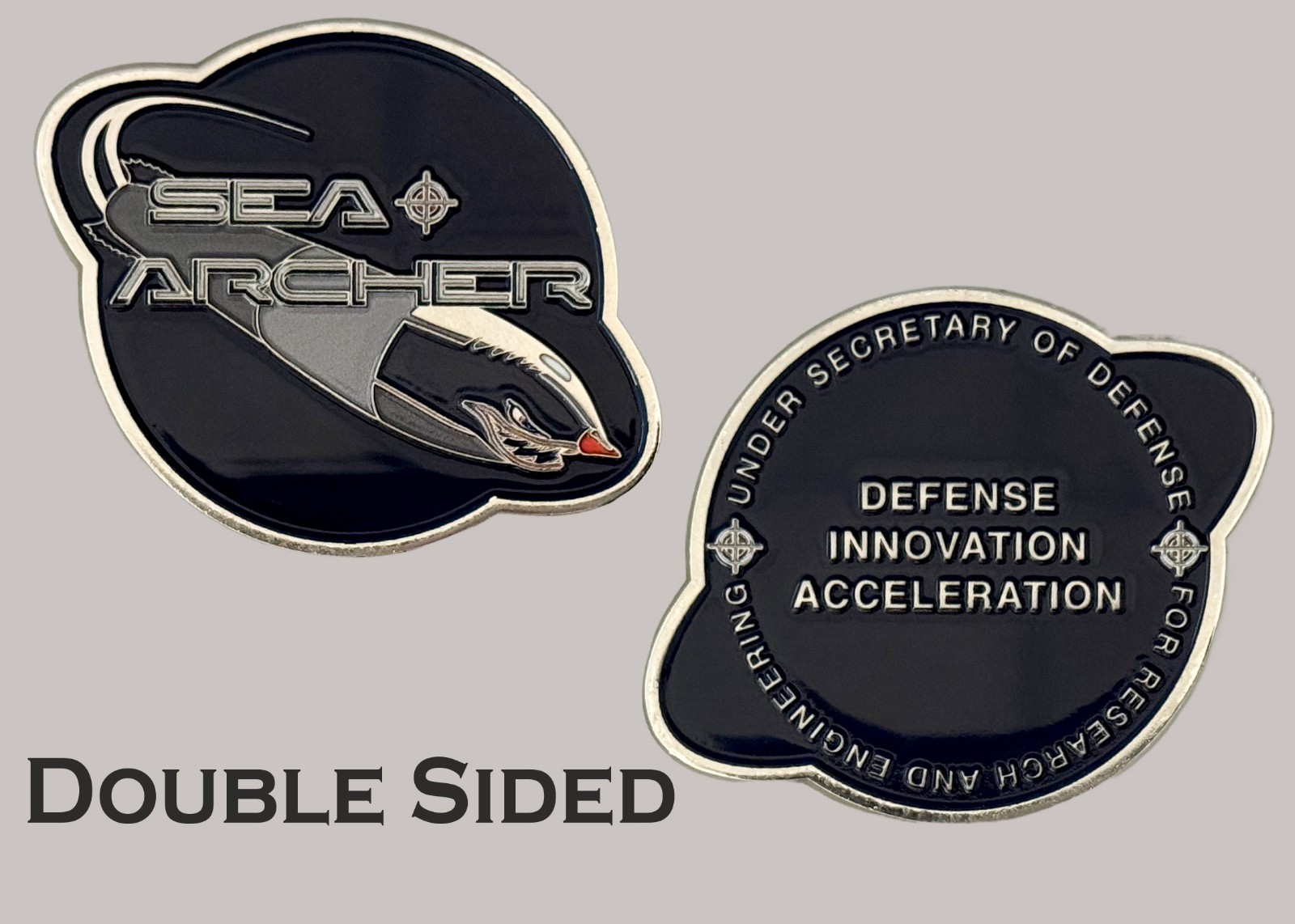 Sea Archer Defense Innovation Acceleration Challenge Coin  J#44