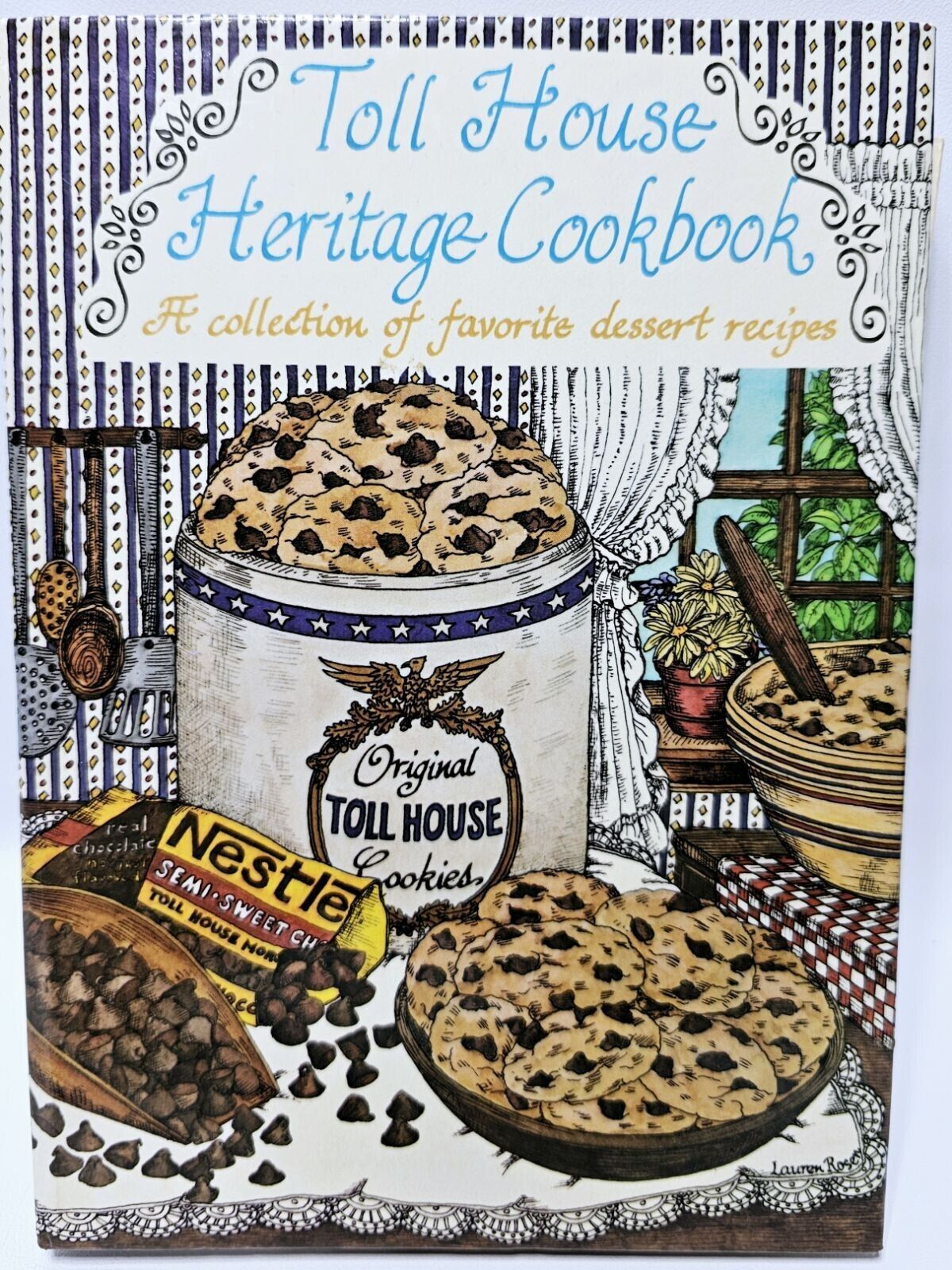 Vtg Toll House Heritage Cookbook by Nestle Collection of Favorite Dessert Recipe