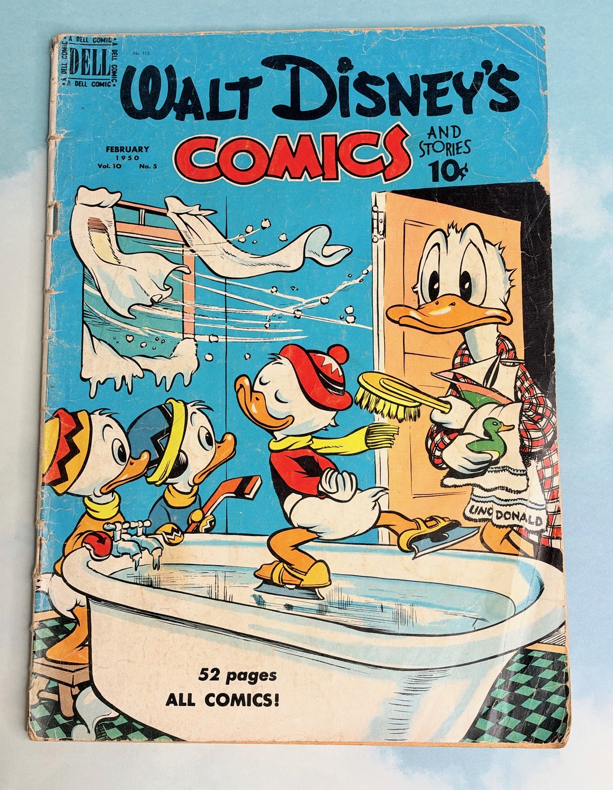 Walt Disney\'s Comics and Stories #5 1950 Donald Duck and Mickey Mouse