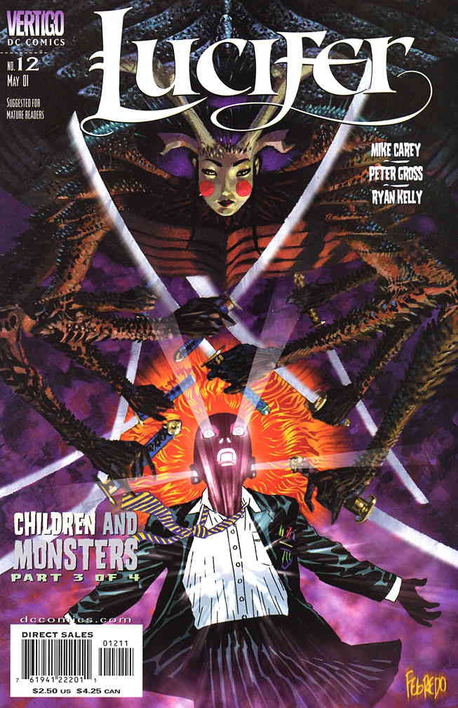 Lucifer (Vertigo) #12 FN; DC/Vertigo | Mike Carey Sandman Spin-Off - w/Bag+Board