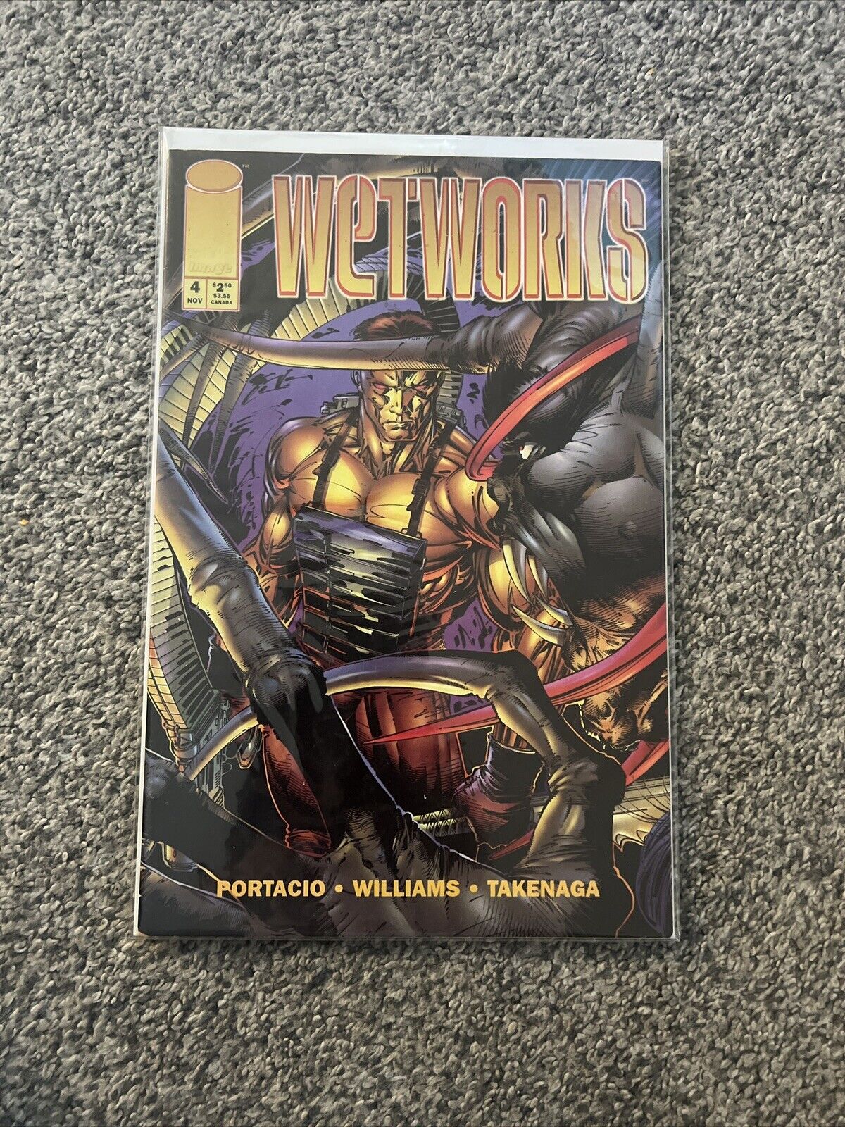 WETWORKS  Issue # 4  1994  VF+ Image Comics Key Issue
