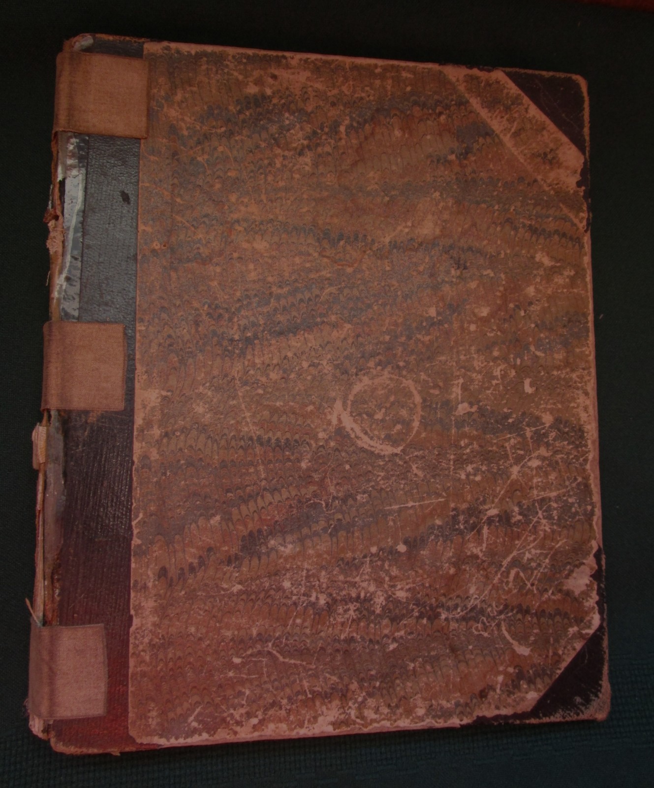 HAND WRITTEN JOURNAL OF WRITER FOR MONMOUTH ACADEMY (MAINE) 1860s