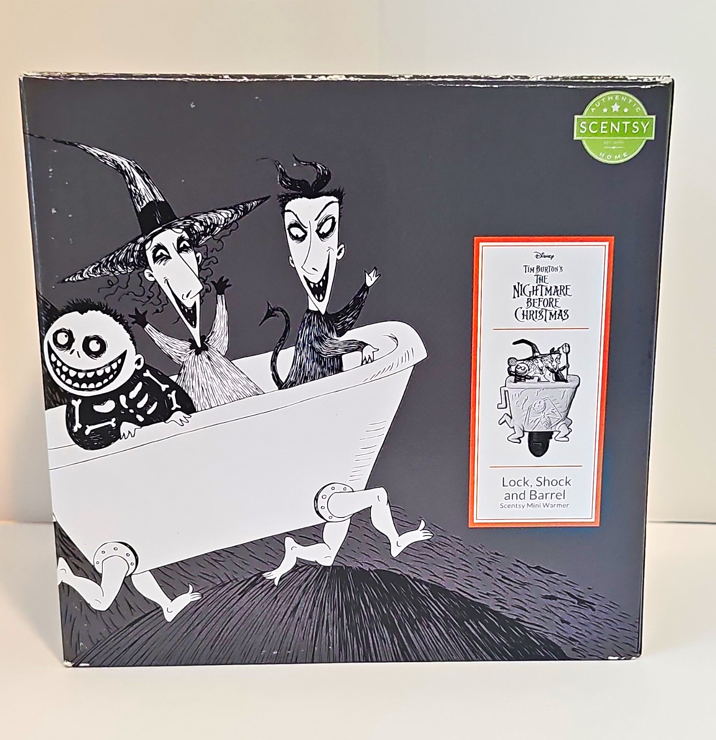 Scentsy Disney The Nightmare Before Christmas Lock Shock Barrel Mini Warmer Scentsy Disney The Nightmare Before Christmas Lock Shock Barrel Mini Warmer