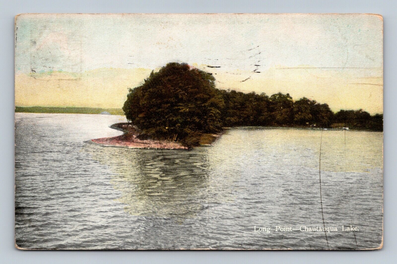 Vintage Postcard Long Point Chautauqua Lake