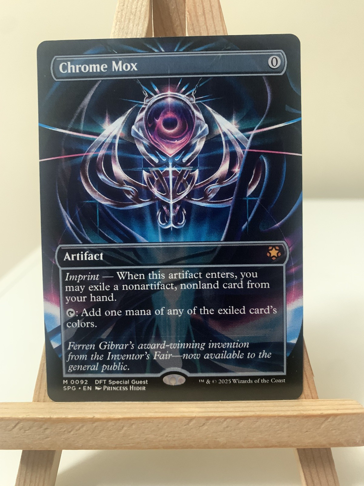Chrome Mox MTG- Borderless DFT Special Guest Non-Foil