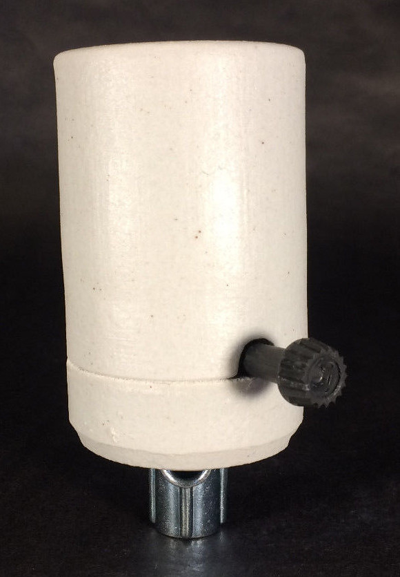 Brand New TURN KNOB 3-WAY MOGUL PORCELAIN LAMP SOCKET for 3 way bulbs #MS102