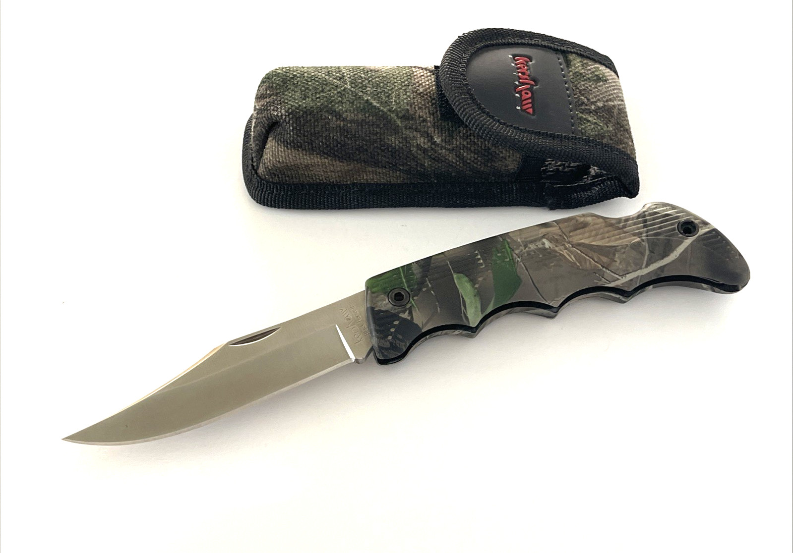 Kershaw 1060ART Black Horse II Folding Knife RealTree Co-Polymer Handle USA 2006