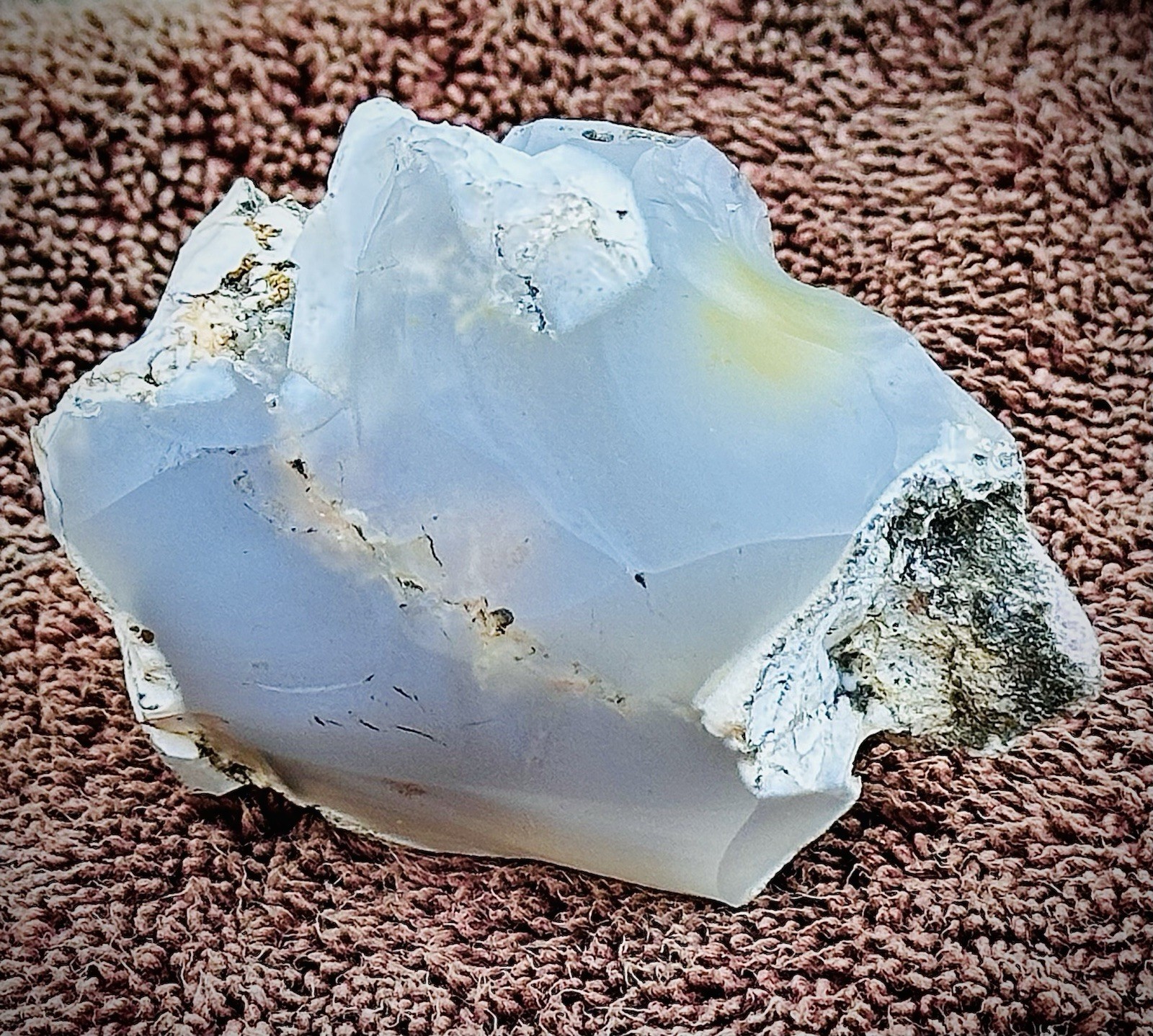 Rare Ellensburg Blue Agate Rough