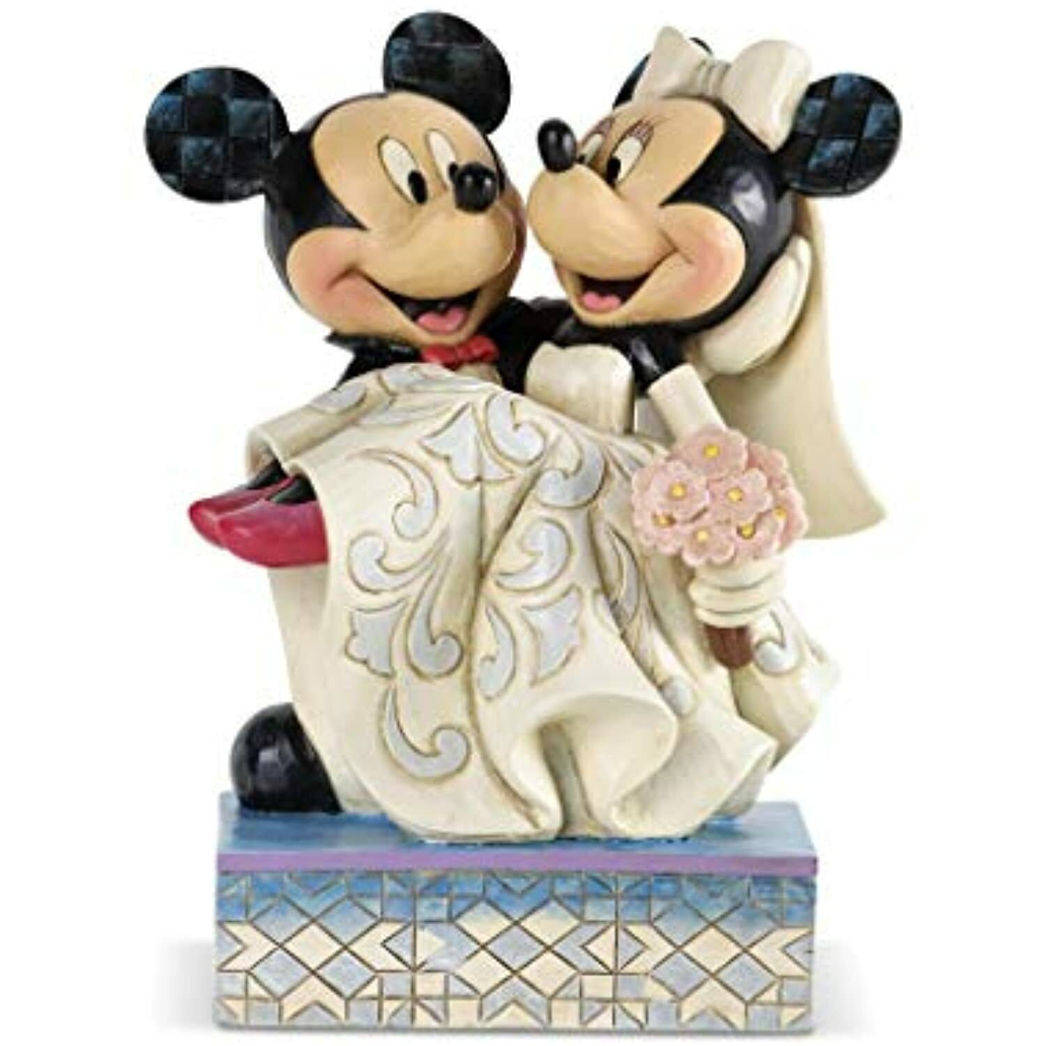 Jim Shore Disney Traditions Mickey & Minnie Mouse Wedding Marriage 4033282