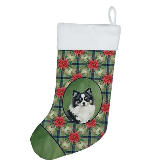 Carolines Treasures WDK8758CS Unisex Adult Black & White Pomeranian Christmas...