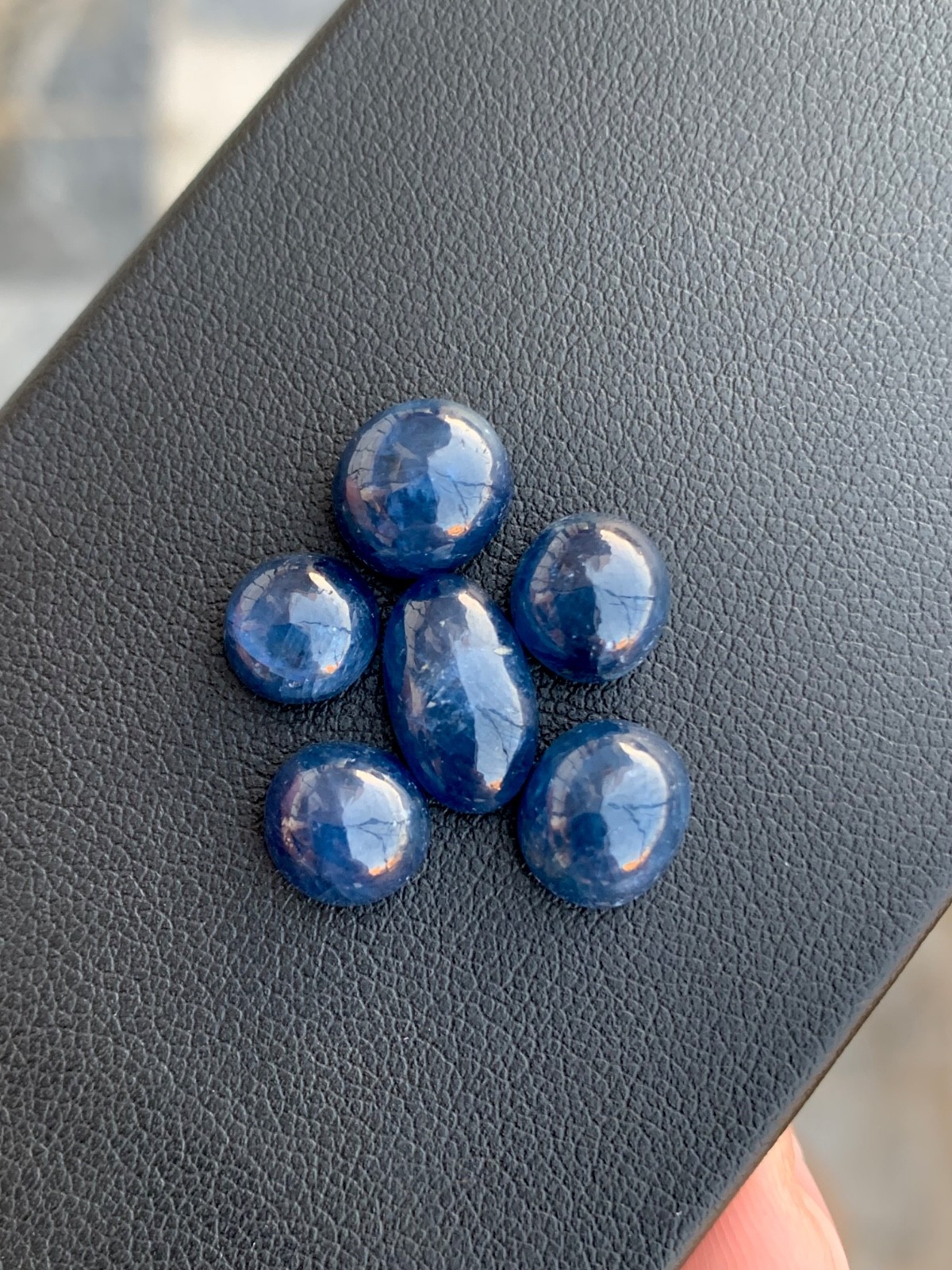 Natural Blue Sapphire Cabochon from Africa(26.80Carat).