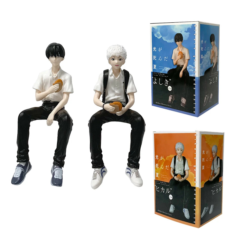 14cm The Summer Hikaru Died Hikaru Indou Yoshiki Noodle Stopper Figure Set Toy