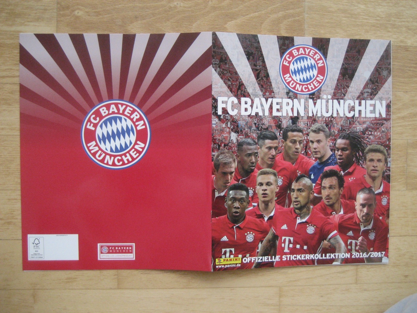 Panini Bayern Munich 2016/2017 Complete