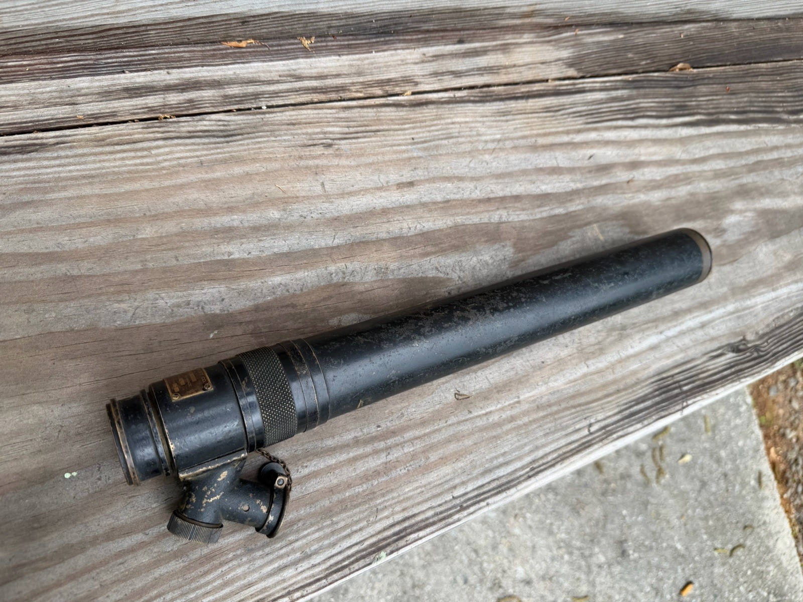 Vintage Bausch & Lomb Optical Co. WWII US Navy Telescope Spyglass