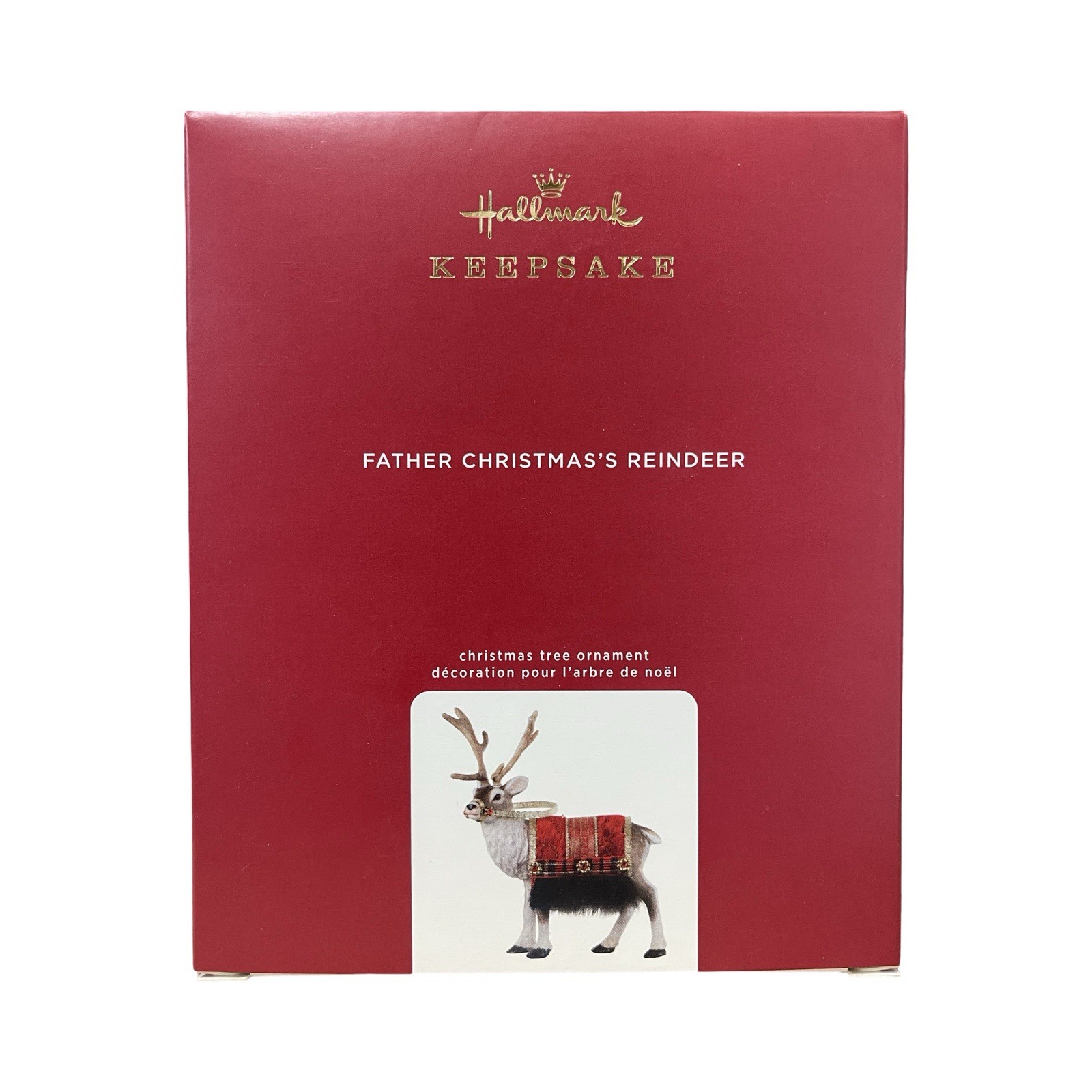 2020 Hallmark Father Christmas\'s Reindeer Limited Edition Ornament