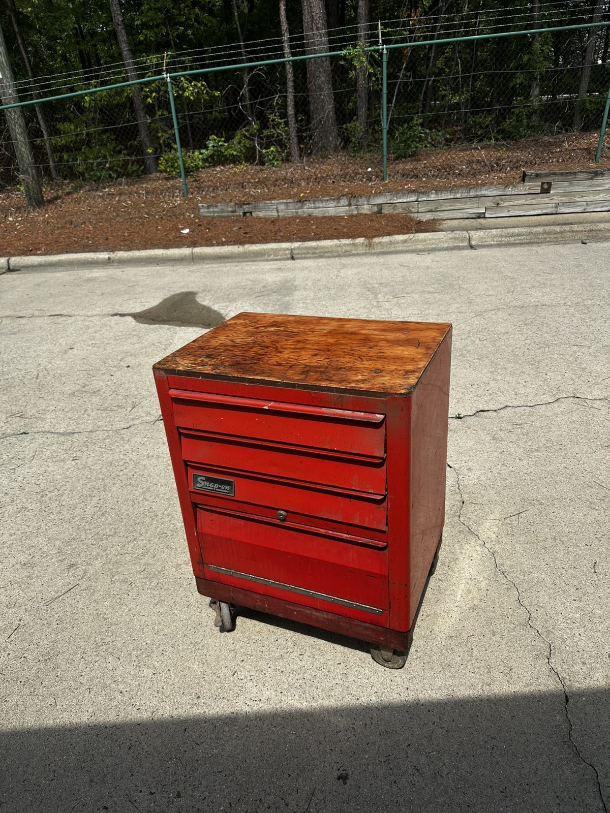 Vintage (1969) Snap-On KRA352 Roll Cabinet, 3 Drawers, Locking Storage, no keys 