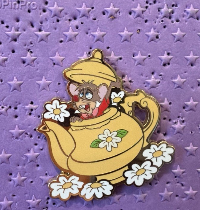 Disney Pin Dormouse Alice in Wonderland Mice Blind Box From BoxLunch