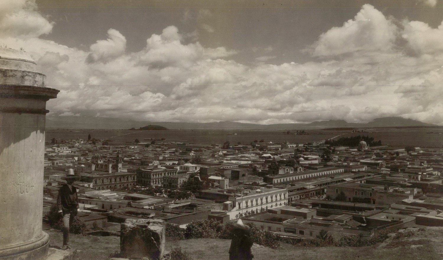 Mexico, Ciudad de México, panoramic view, vintage print, ca.1900 Mexico, Ciu Mexico, Ciudad de México, panoramic view, vintage print, ca.1900 Mexico, Ciu