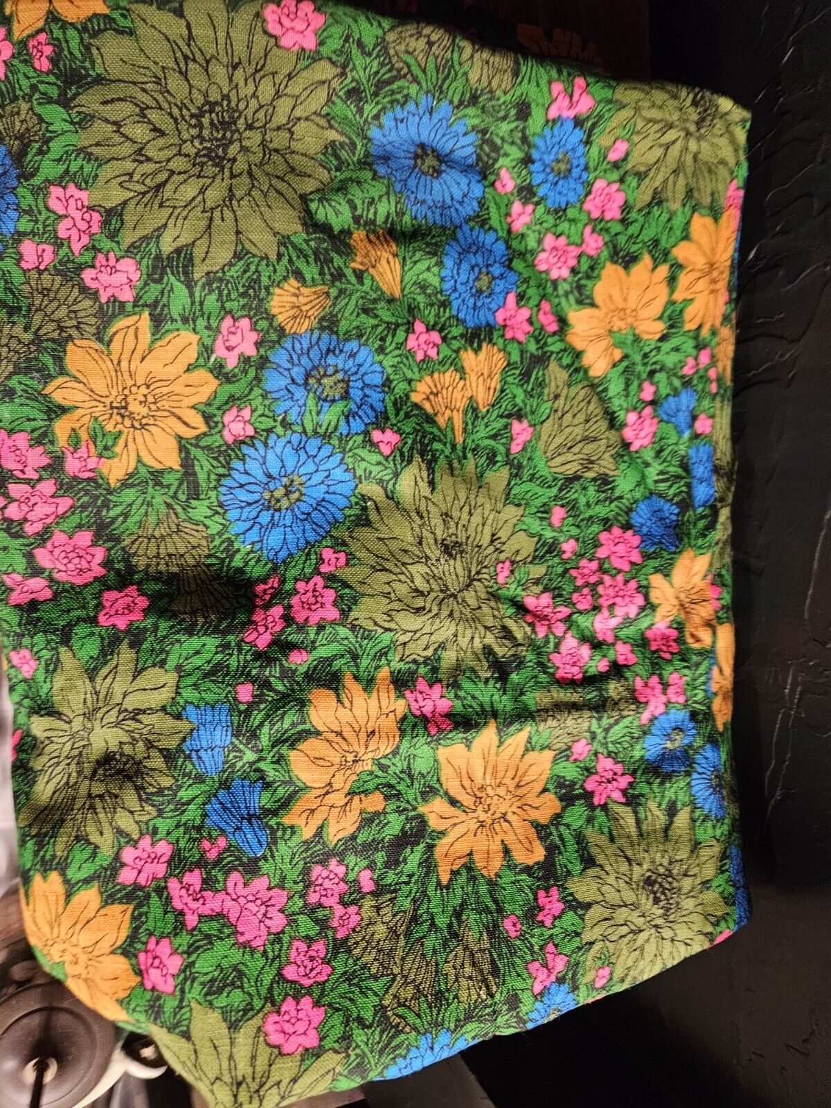Beautiful Vibrant Multicolor  Floral Table Cloth