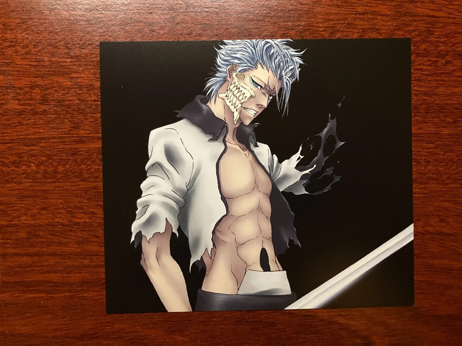 BLEACH Best Tunes Pin Up Collection Card Grimmjow Ulquiorra Hirako Szayelaporro