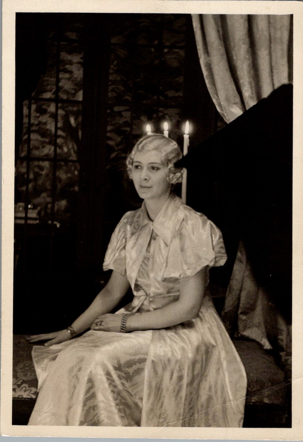 1939 Studio Photograph Marion Lange as Ethel Barrymore in The Royal Family