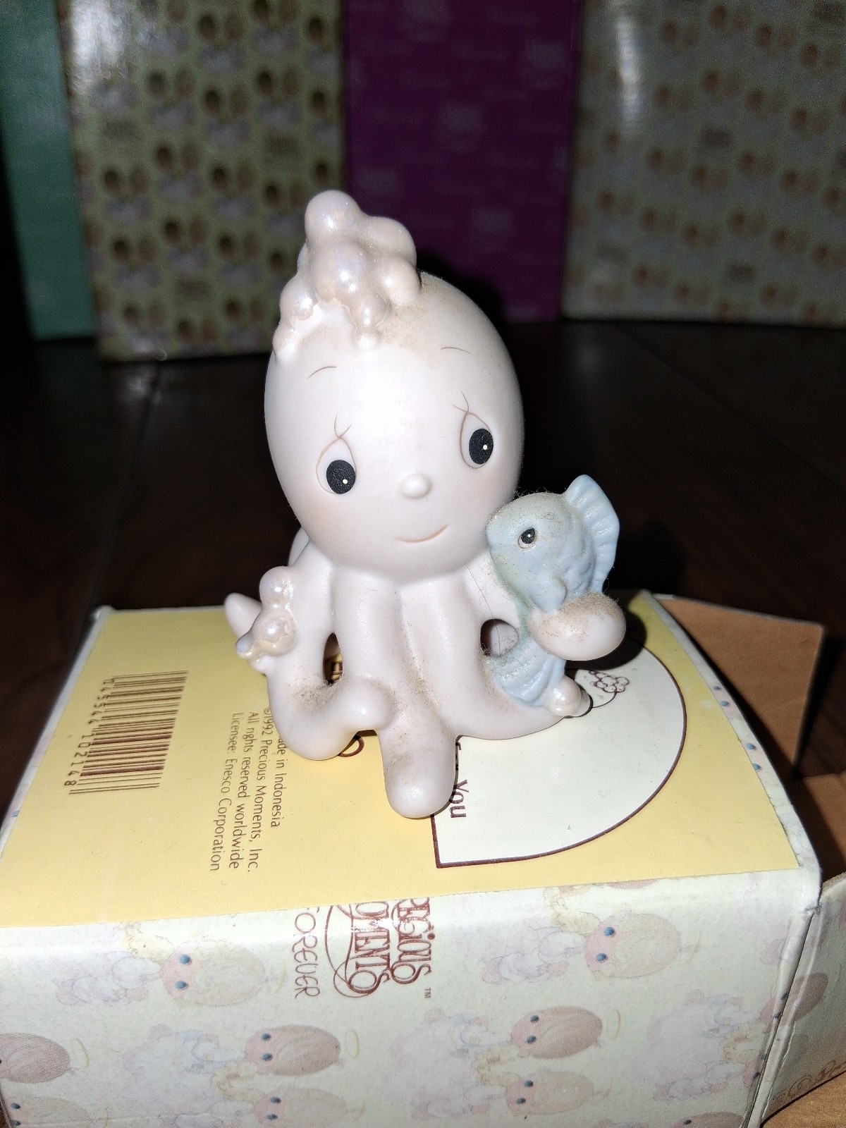 Vintage Precious Moments I Only Have Arms For You Figurine 527769 Octopus Boxed