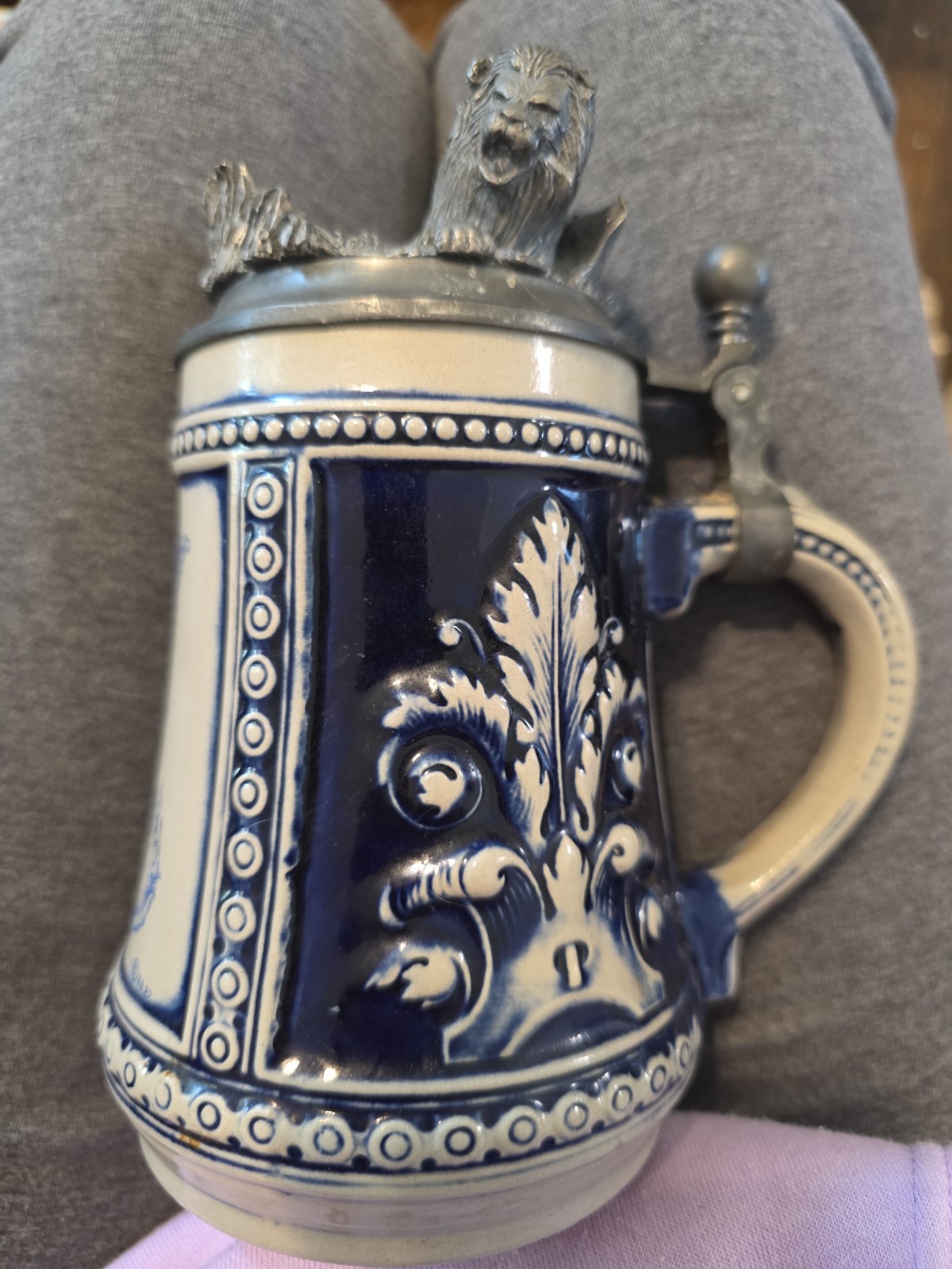 Michael Ricker 1982 Gerzit Beer Stein Michael Ricker 1982 Gerzit Beer Stein