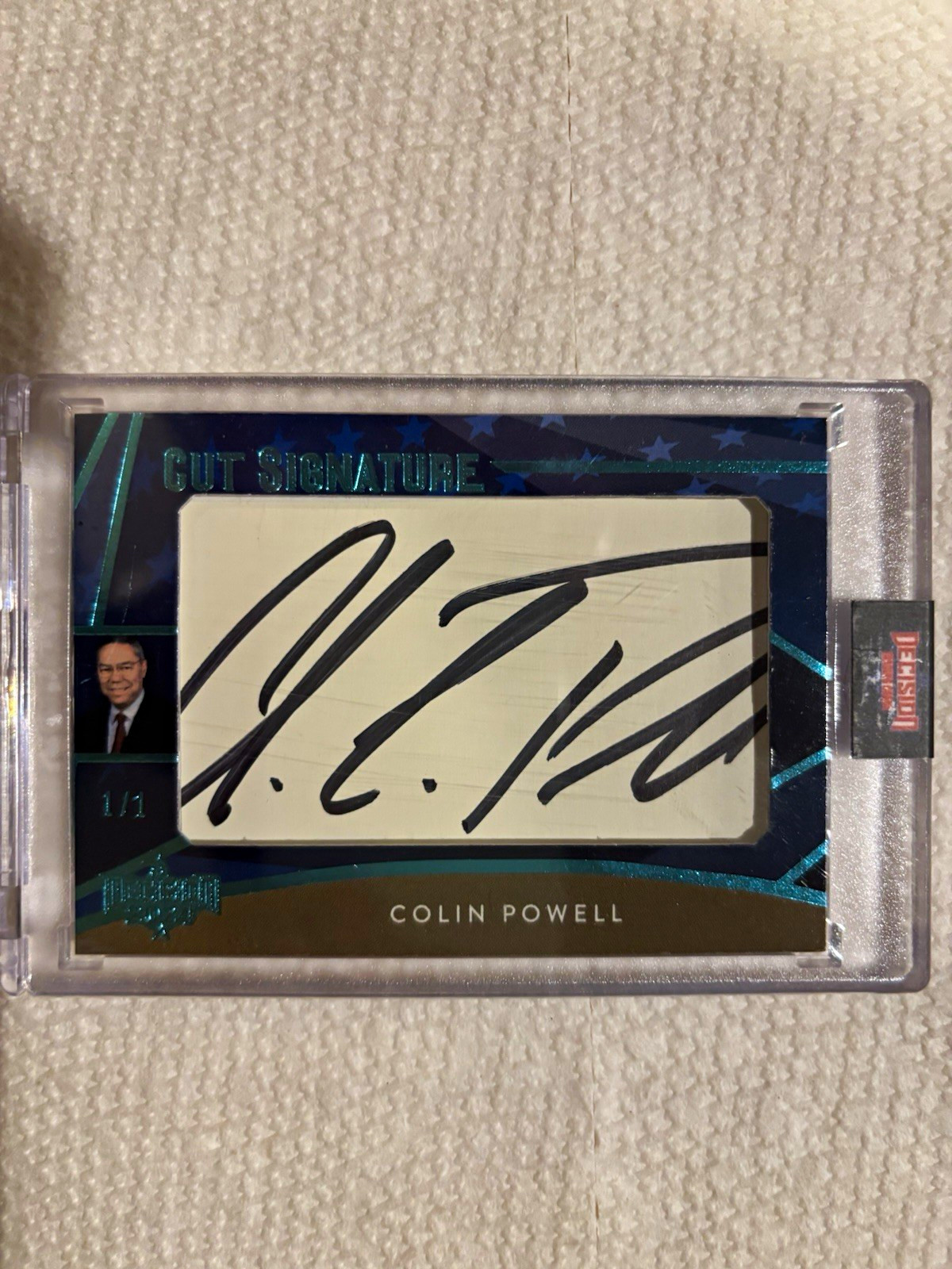 Decision Trading Cards 2024 Decision Colin Powell Cut Signature Auto 1/1 #1/1