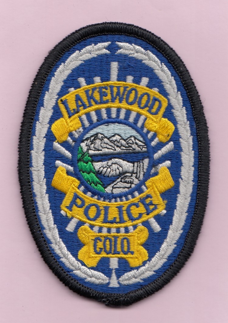 T40 OLD LAKEWOOD STATE TROOPER HIGHWAY PATROL SHERIFF POLICE PATCH FBI