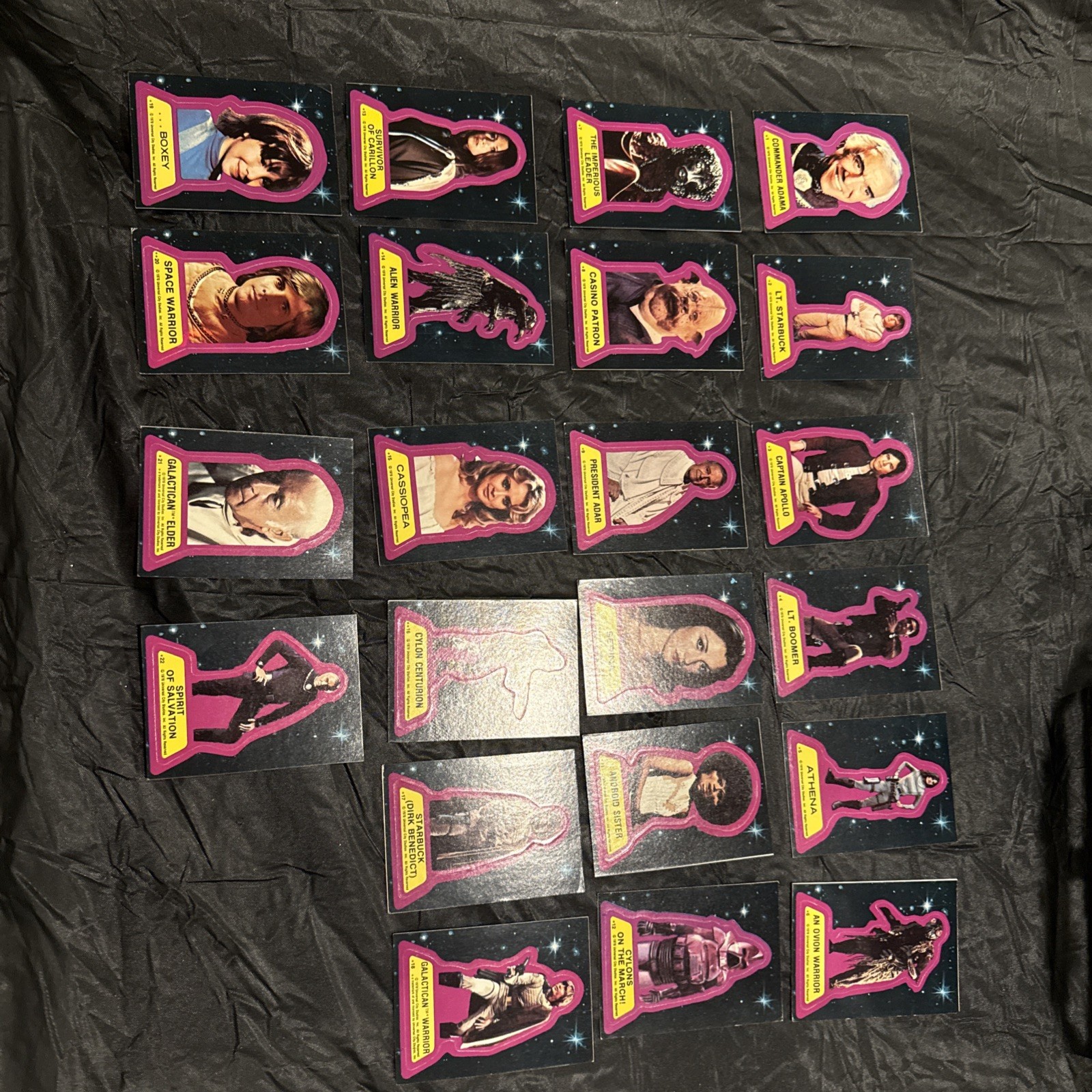 1978 Topps BATTLESTAR GALACTICA -Complete Set (132) w/ Stickers Set (22)