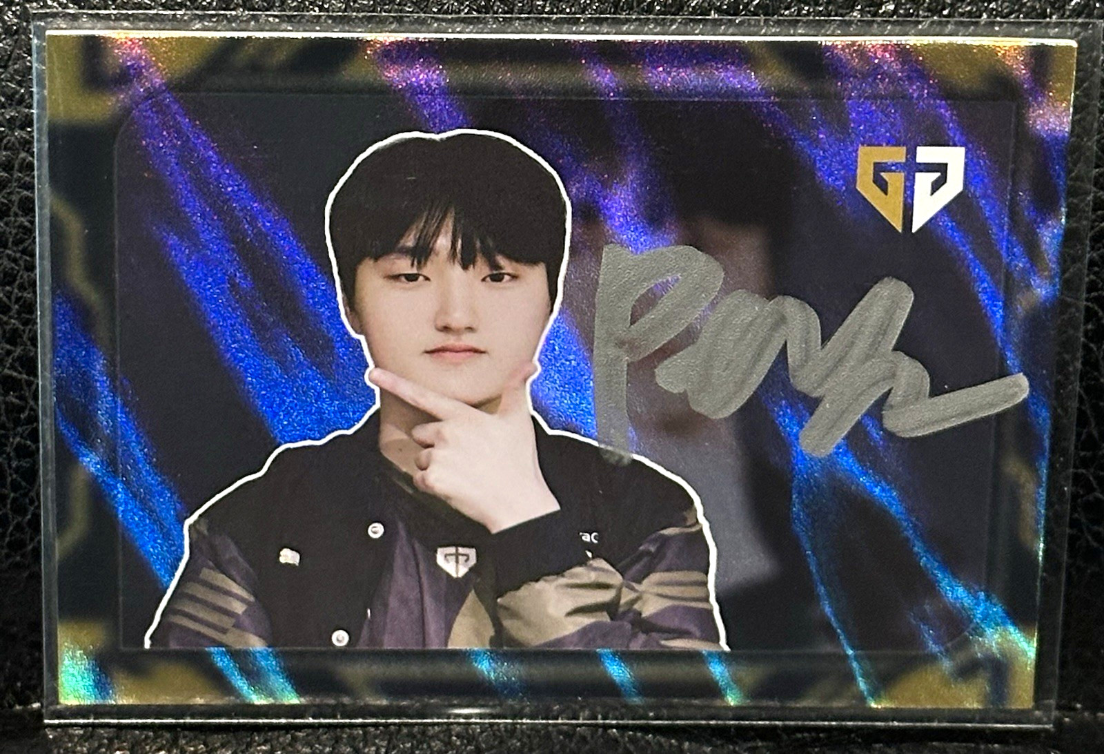 2024 Gen.G Esports T1 Peyz ROOKIE OF THE YEAR On Card Auto - League of Legends