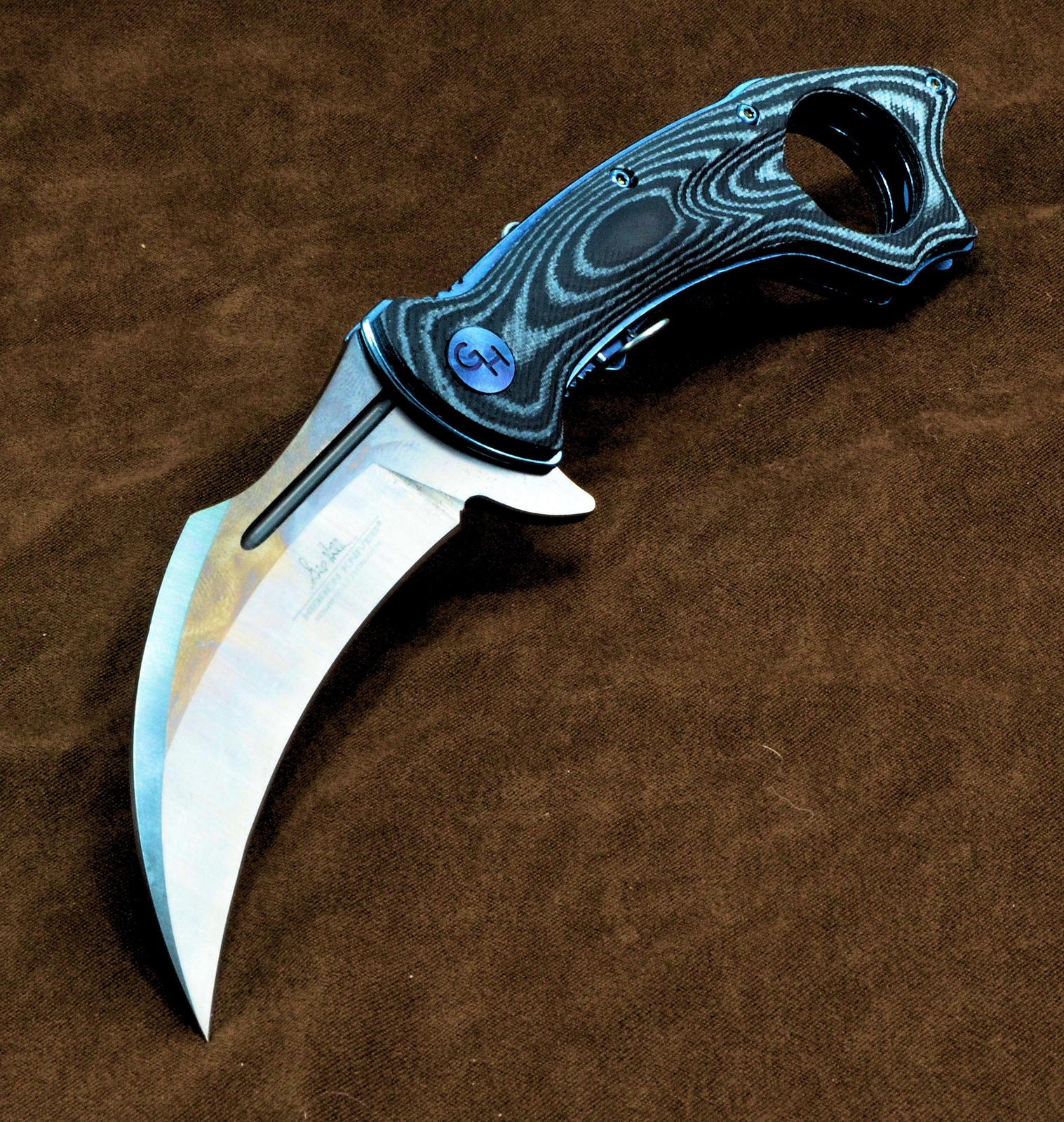 Hibben Warbird Folding karambit Tactical knife - Fast Ball Bearing Blade GH5103