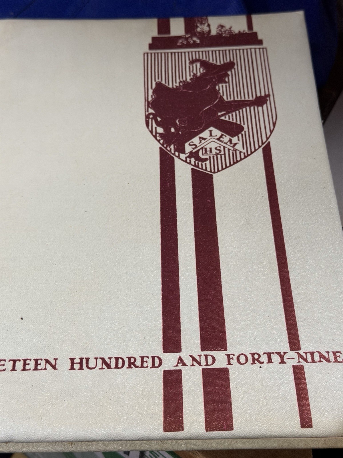 Salem High School Yearbook 1949 + Graduation Exercises Massachusetts