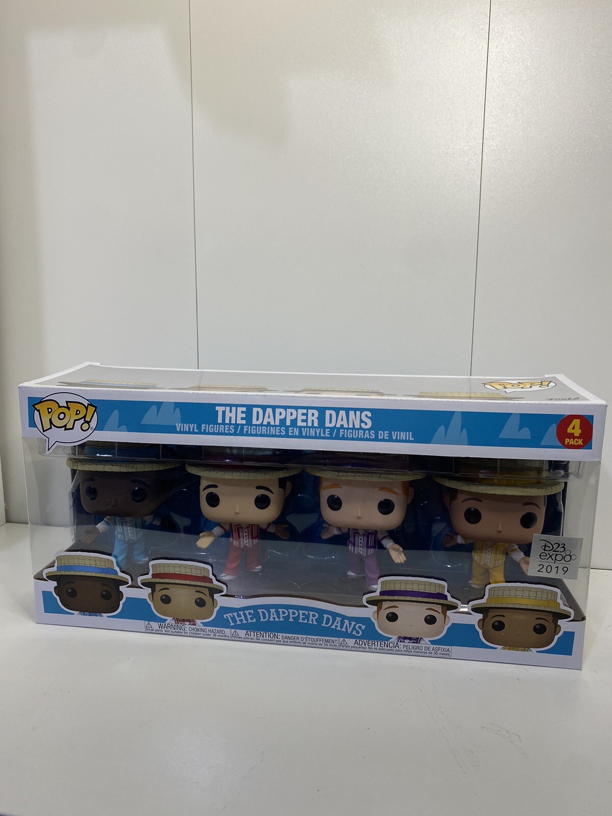 FUNKO POP Disney The Dapper Dans 4 Pack 2019 D23 Expo Exclusive