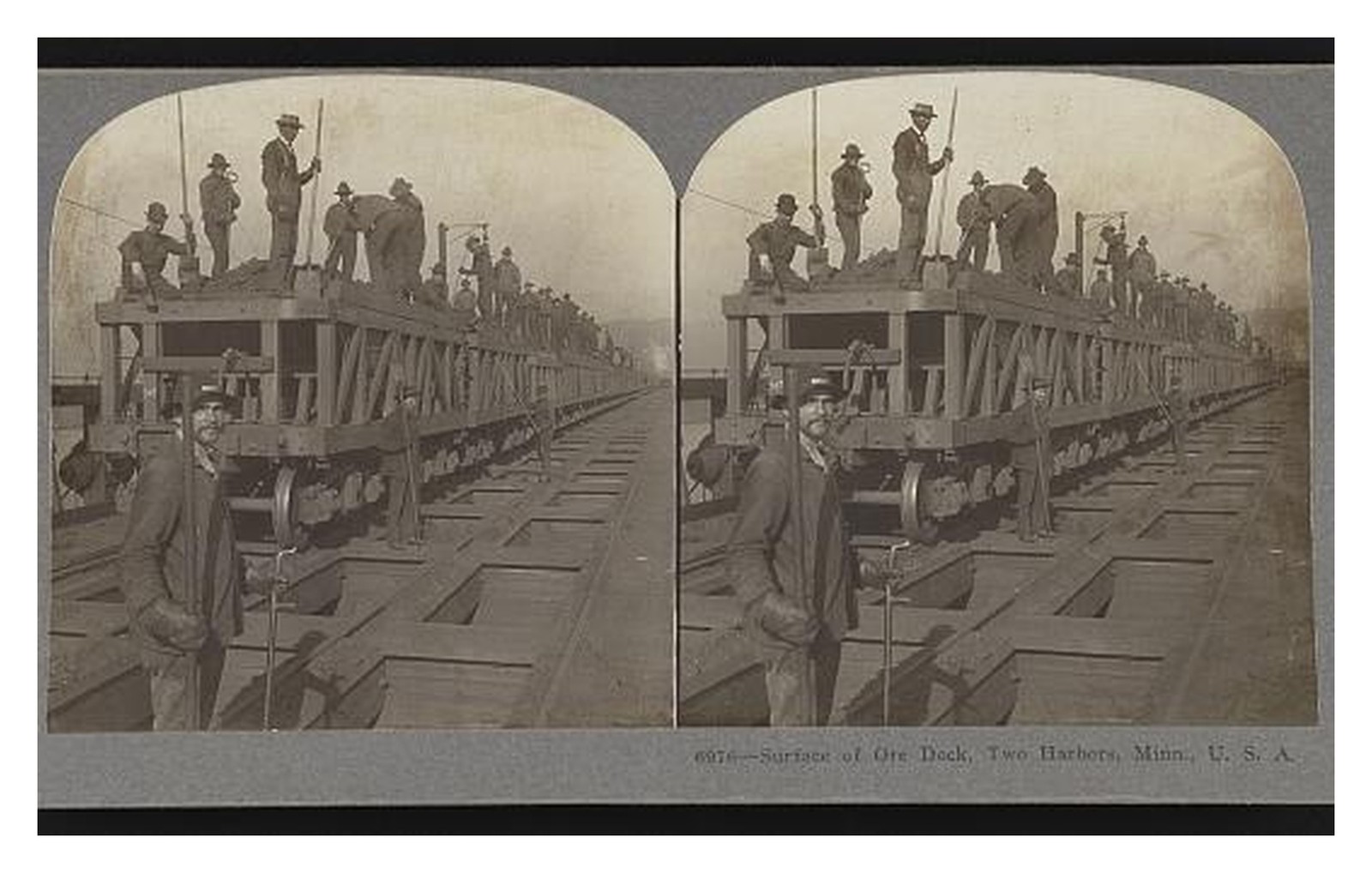 Two Harbors Minnesota Ore Dock Standard Postcard