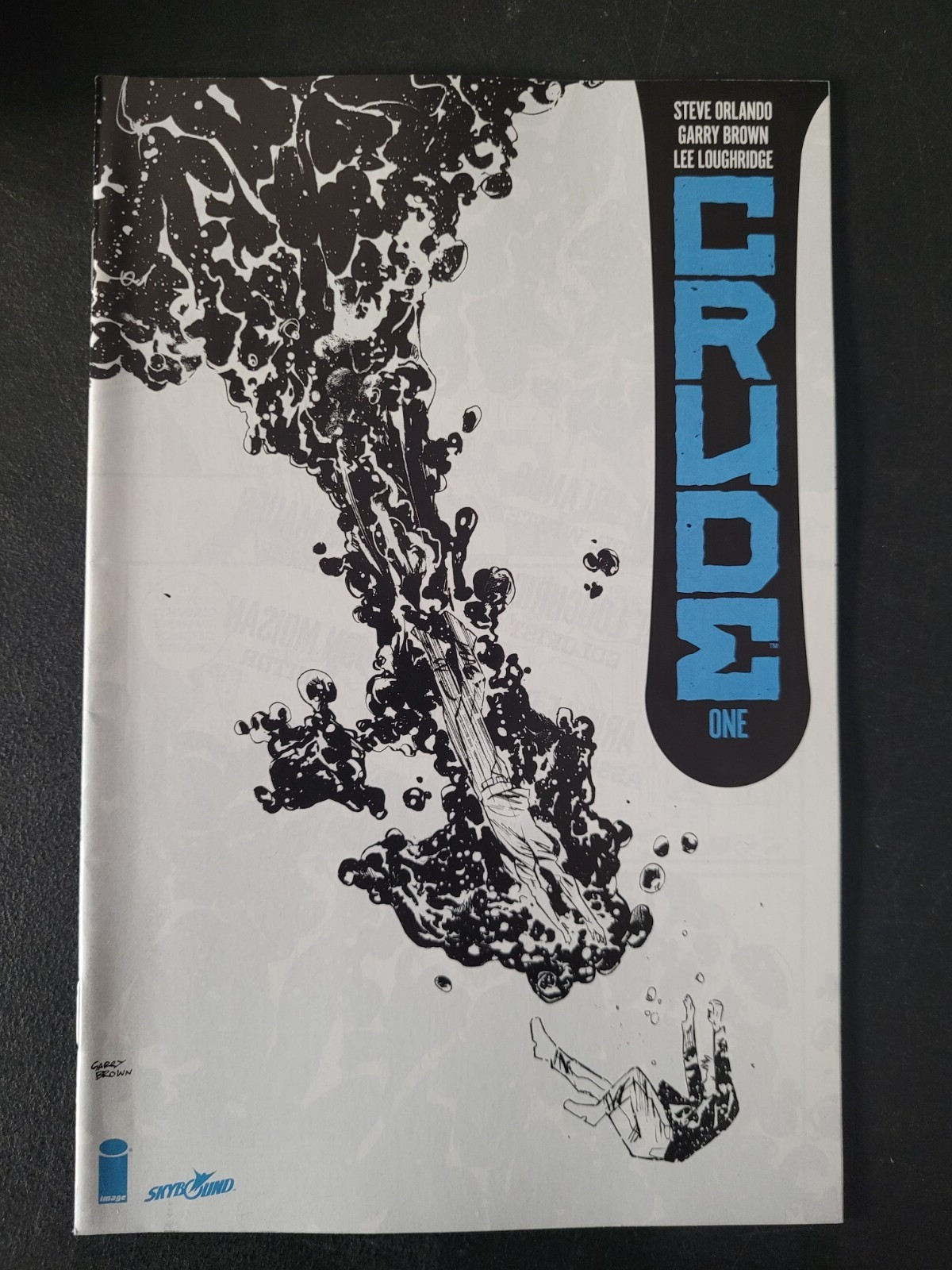 CRUDE #1 ASHCAN 2018 SKYBOUND IMAGE COMICS STEVE ORLANDO GARRY BROWN