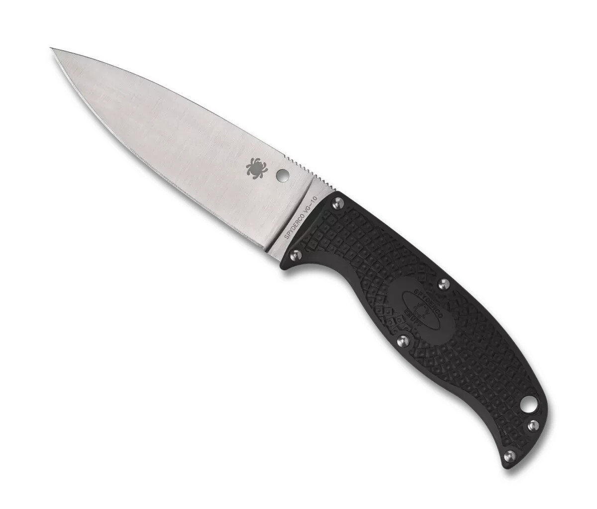 Spyderco Enuff 2 Fixed 3.95 Spyderco Enuff 2 Fixed 3.95