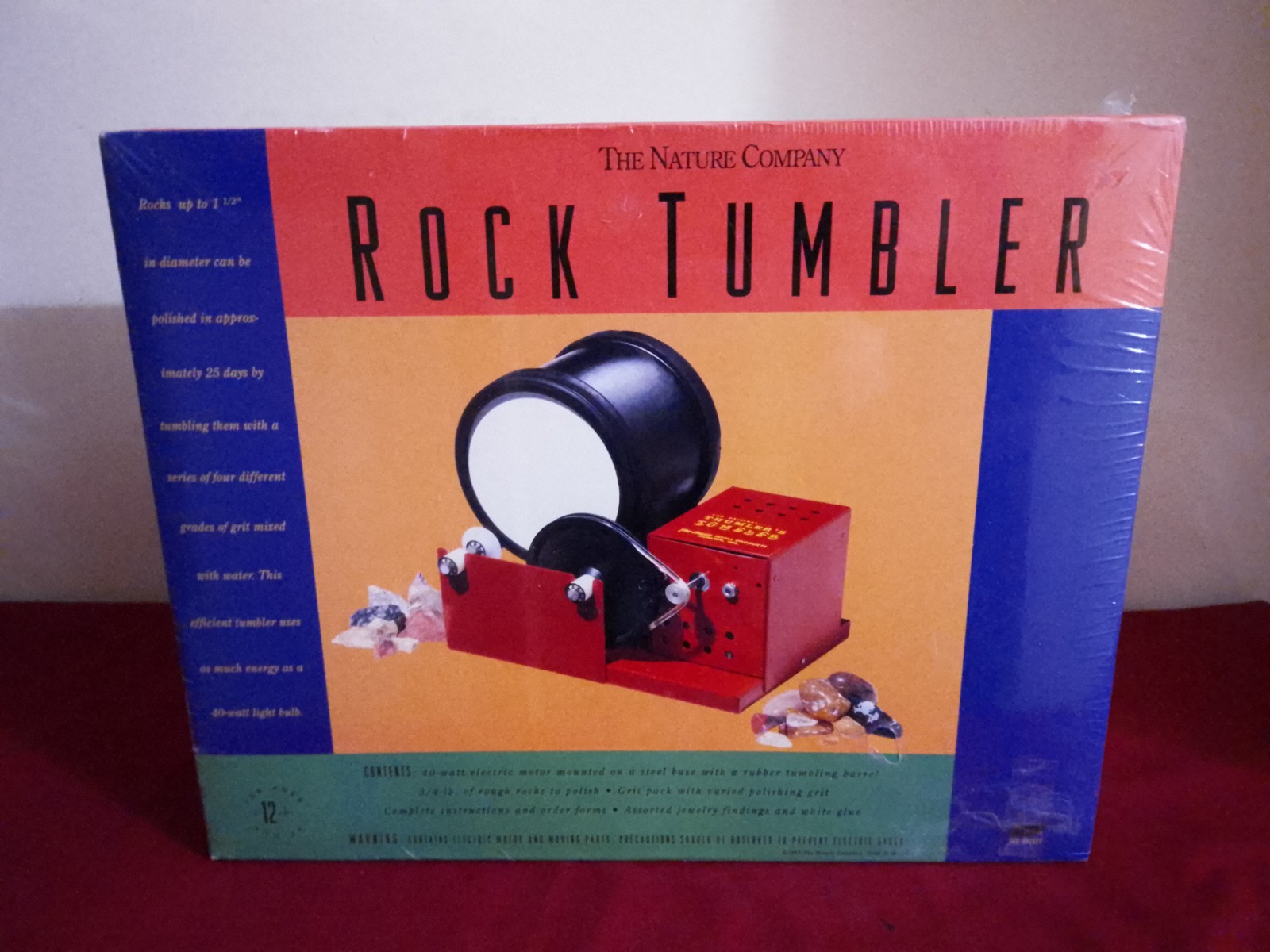 Vintage Nature Company - Thumler's Rock Tumbler - Model T / MP-1 - 1995 USA NEW